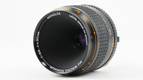 Objectif minolta macro - objectif,