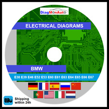 ELECTRICAL DIAGRAMS WDS FOR BMW E38 E39 E46 E52 E53 E60 E61 E63 E64 E65 E66 E67