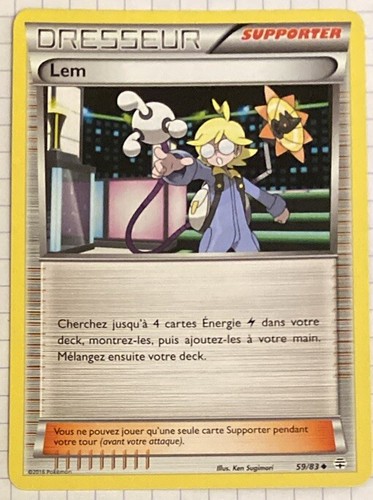 Carte pokemon dresseur 83 - dresseur, 59/83