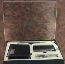 Montblanc Starwalker Ballpoint Pen| With Wallet & Key Ring/Card Holder& Notebook
