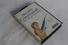 1987 SEGA Master System Secret Command The Mega Cartridge Game (60144)