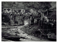 Taiwan, Shiding, The Great Bridge, Vintage Print, 1953 Photo Taken by Henri Lesto