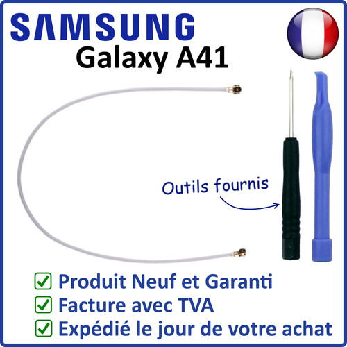 Câble interne coaxial blanc - interne,
