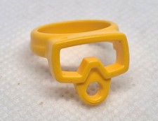 MASQUE DE PLONGEE ADULTE JAUNE