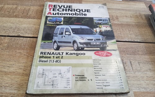Revue technique renault kangoo - revue,