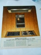 Advertising 1976 Scholtès a new kitchen oven