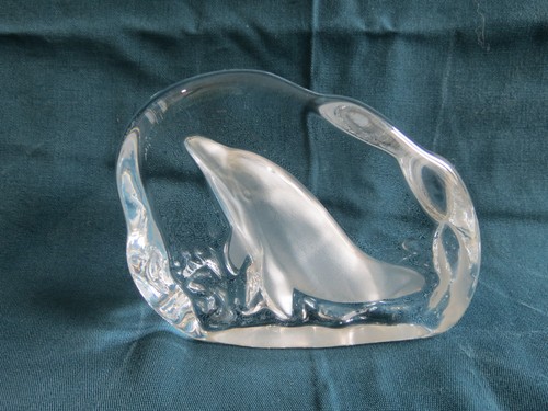 Presse papier cristal - presse, d'arques