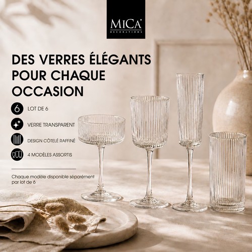 Mica decorations verres - mica, à