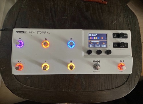 Line stomp guitar amp - hx,