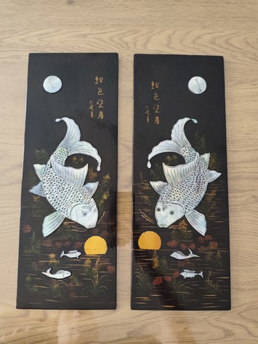 Tableau carpe koï - carpe,