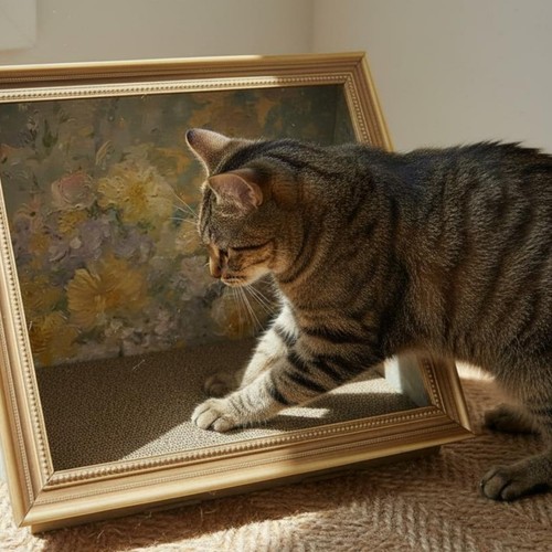 Maison chat décorative - maison,