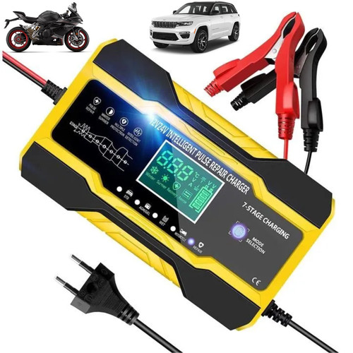 Chargeur batterie voiture moto - batterie,