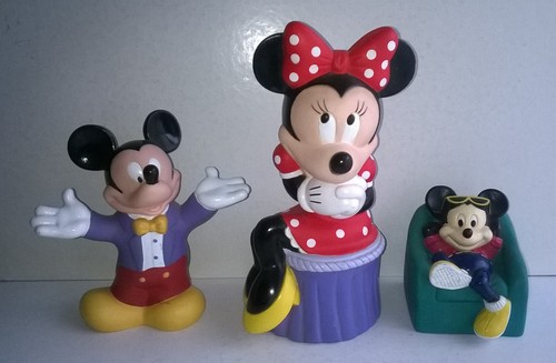 Lot tirelires mickey et - lot, 3