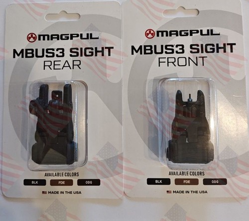 Mbus3 magp black sight set - magp,