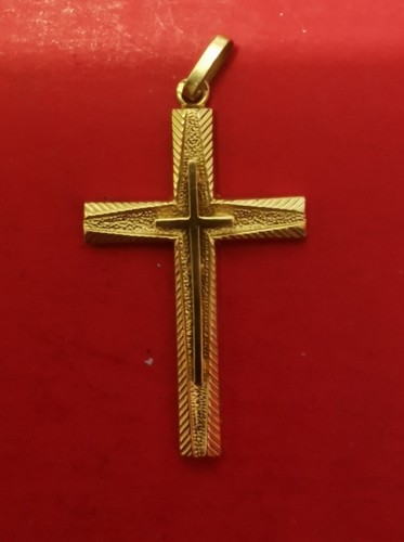 Pendentif croix 18k - pendentif,