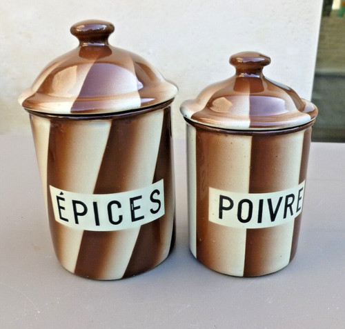Pots épices tole - en,