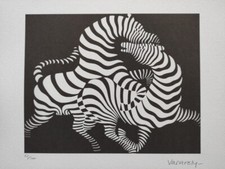 Signé Victor Vasarely -