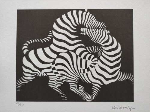 Signé victor vasarely - victor,
