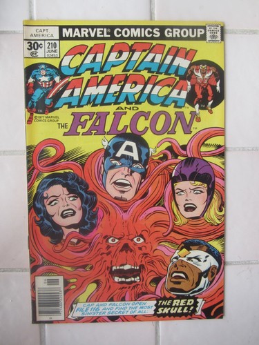 Captain america 210 comics - captain,