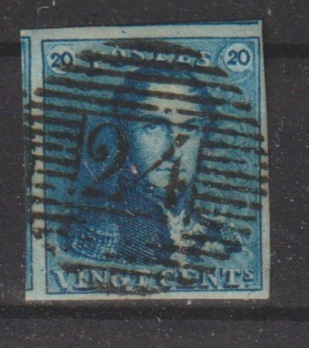 Belgium 1849 cob 2 scott - belgium,