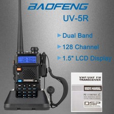talkie-walkie numérique Baofeng UV-5R Crypté 128 Canaux Talkie-Walkie Numérique