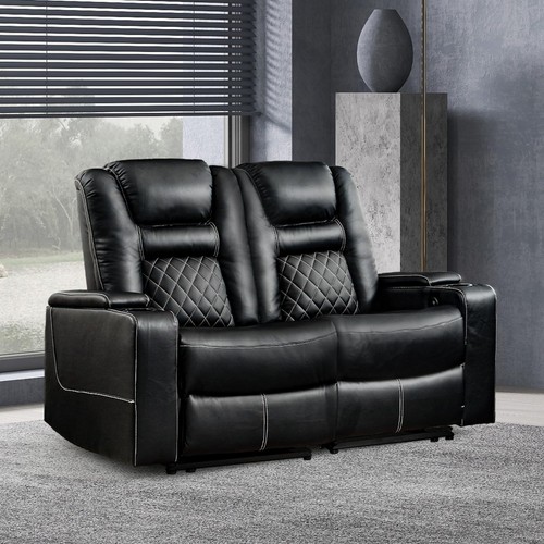 Canmov leather loveseat - canmov, pu