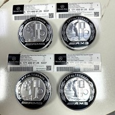 Set of 4 Genuine Mercedes Affalterbach AMG Wheel Center Hub Caps A17140001255337