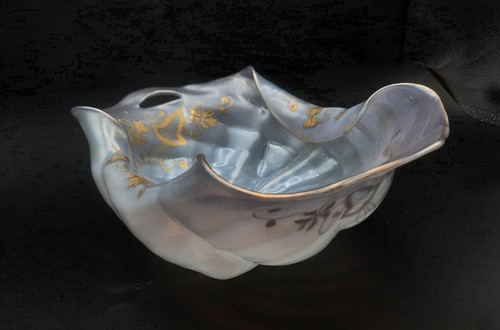 Coupe verre opalescent - verre,