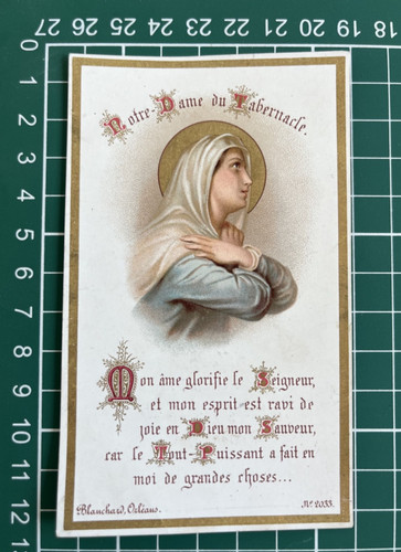 Image pieuse notre - -, du