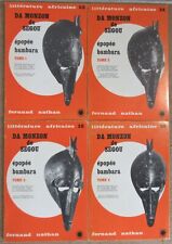 Kesteloot Da Monzo De Segou Epopee Bambara EO Literature African N°13-16 Mali
