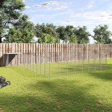 Chenil Noir 25,41 m² Acier