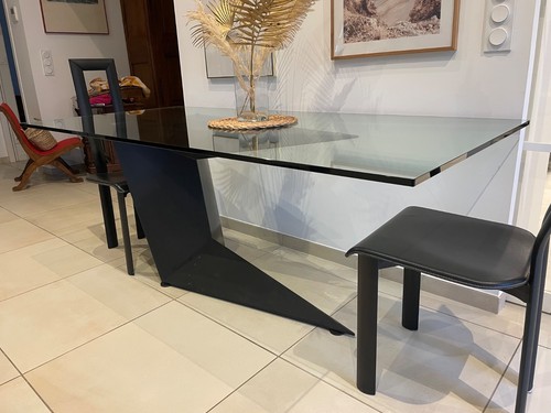 Table manger verre - en,