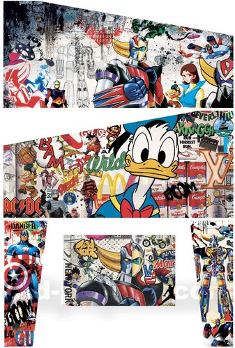 Stickers anime art pour - 1,