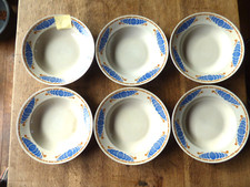 lot de 6 assiettes creuses