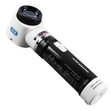 10 x loupe d'inspection de timbre MAGNIFIER LOUPE éclairée ENGINEER SL-71