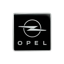 Autocollant 3D Écusson Carré