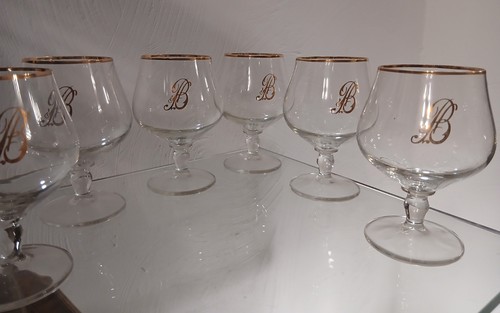 Verres cognac en cristal - à,