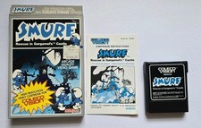 Smurf (ColecoVision) - Rescue In Gargamel's Castle - Game Cartridge, Manual And