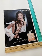 1-page Clipping - Keira Knightley suspenders breast Coco Mademoiselle Print Ad