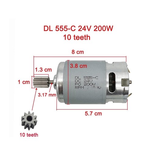 2pcs moteur électrique - moteur,