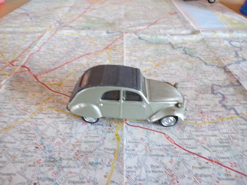 Citroën grise 1949 - citroËn, 2