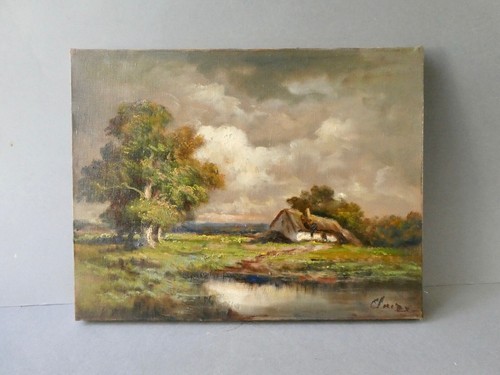Tableau huile sur toile - tableau,,