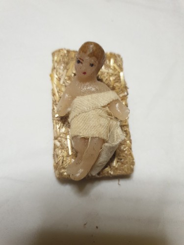 Ancien enfant jésus cire - enfant,