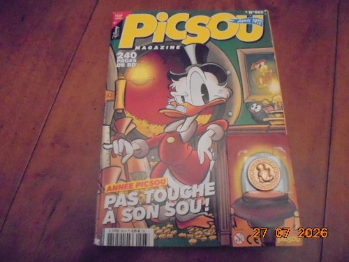 Picsou magazine numéro - picsou, 563