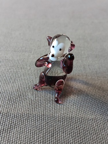 Petit singe verre - verre, murano