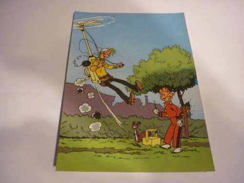 Carte postale les - les, du