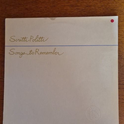 Scritti politti songs - politti, to