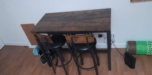 Ensemble table haute - haute, et