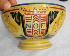 Delft Bowl Vintage 1924 Petrus Regout NOF Calve-Delft Richard Roland Holst