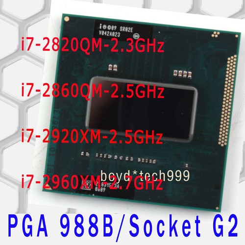 Intel core 2820qm - intel, i7-2860qm